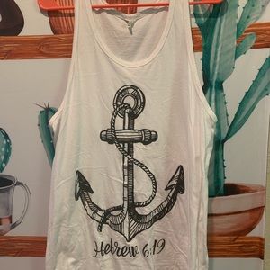 Hebrew 6:19 tank top